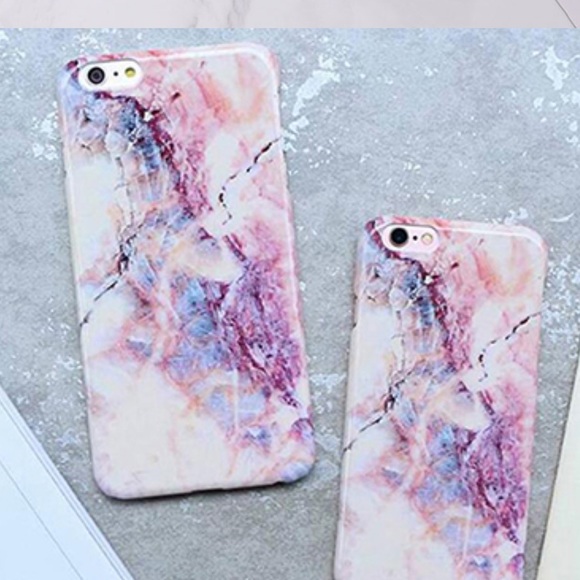 Accessories - NEW iPhone 7/8 SOFT TPU Marble Stone Case Cover